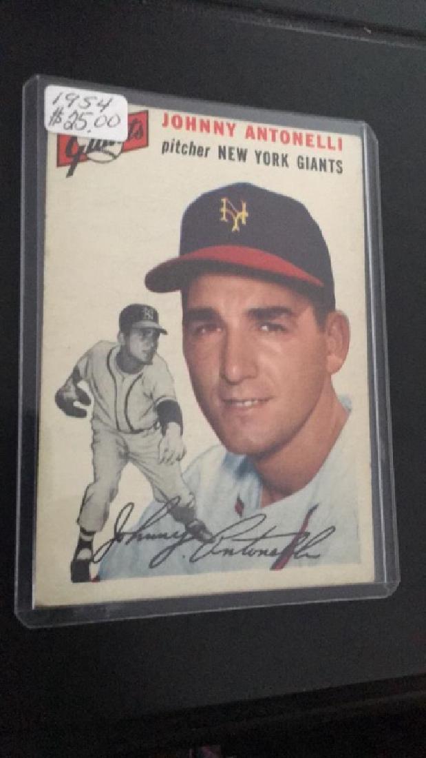 Johnny Antonelli 1954 Topps nice card (1 of 2)