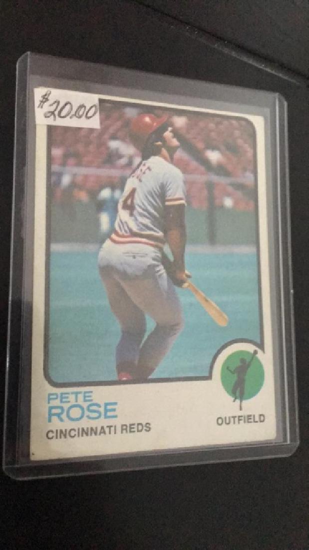 Pete Rose 1973 Topps (1 of 3)