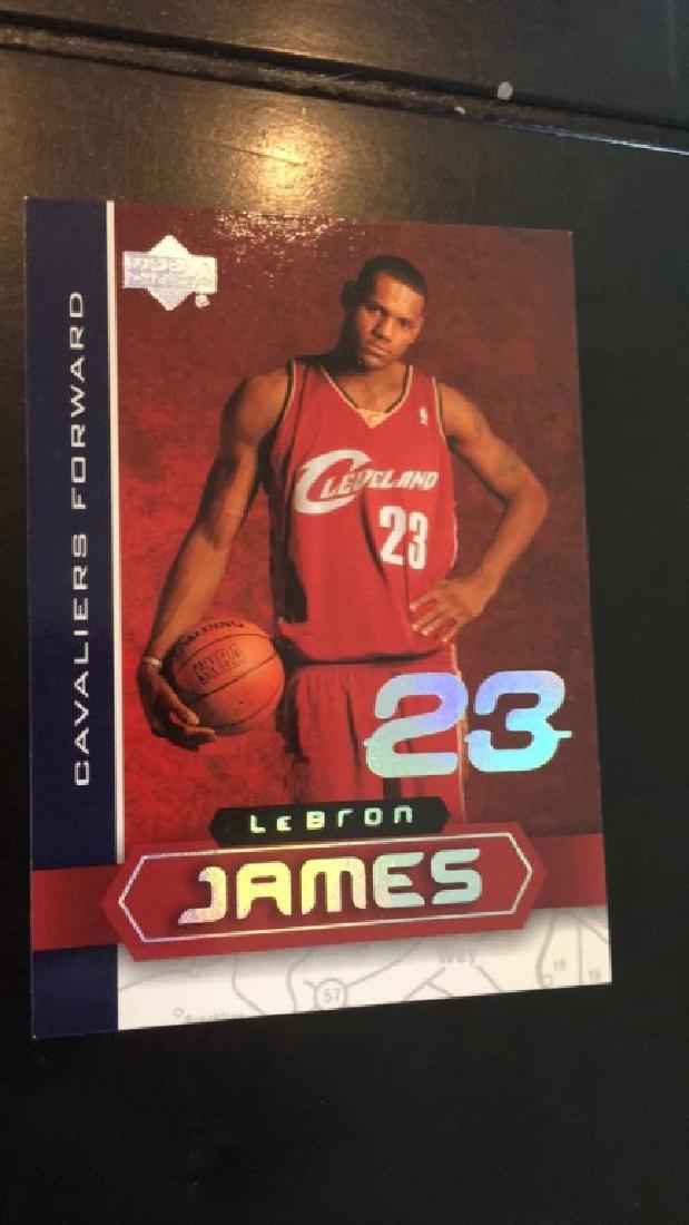 Lebron James 2003 UD superstars RC (1 of 2)