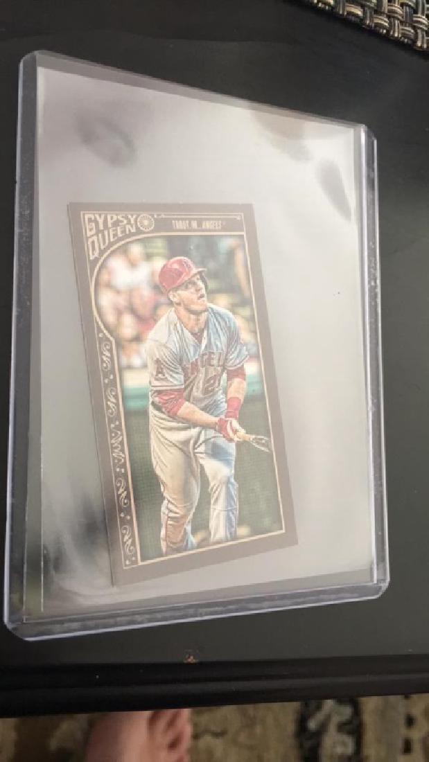 Mike Trout 2015 gypsy queen mini number one (1 of 2)