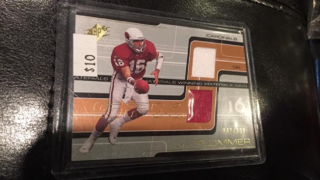 Jake Plummer dual jersey card (1 of 1)