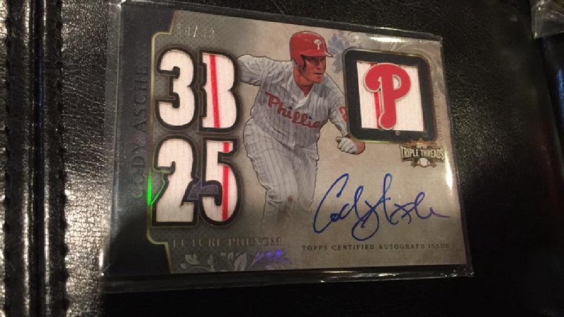 Cody Asche 2014 triple threads auto /99 (1 of 1)