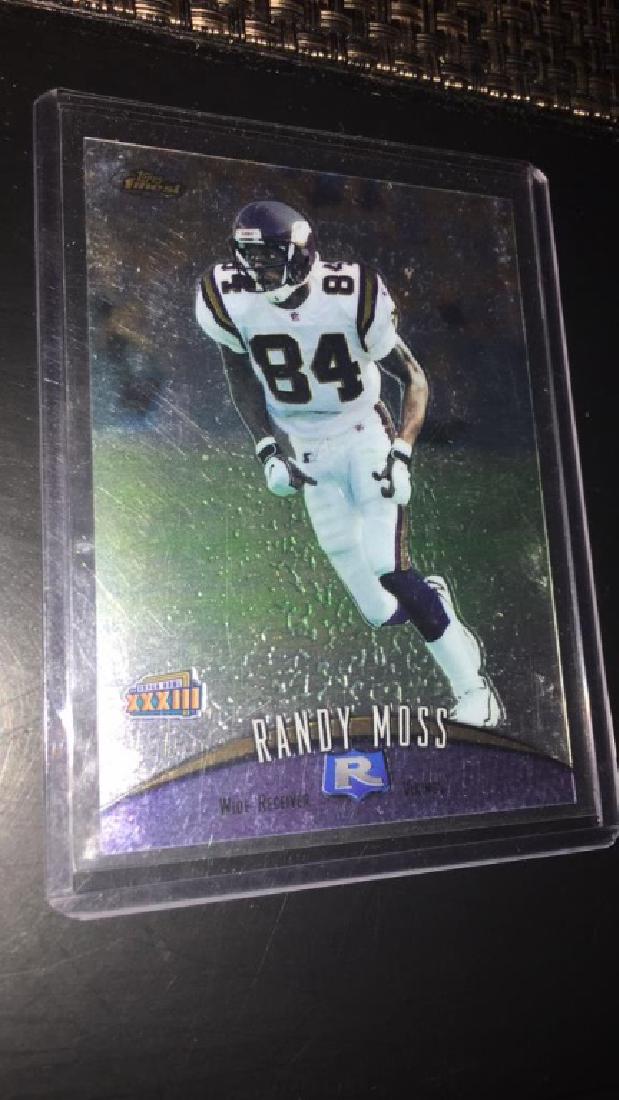 Randy Moss 1998 finest RC (1 of 2)