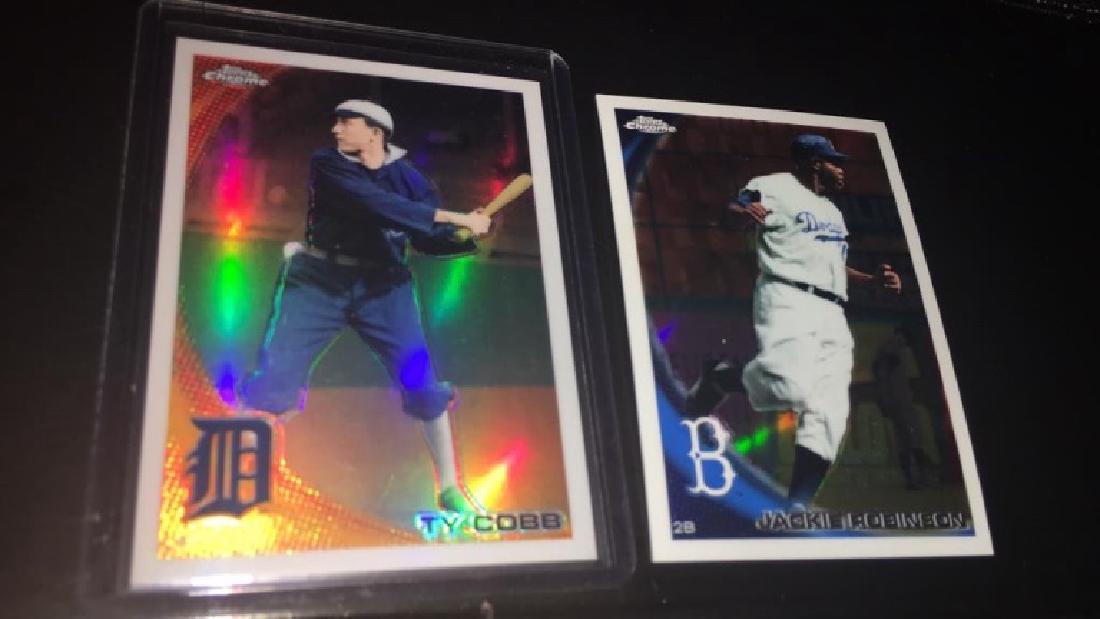 2010 Topps Chrome wrapper redemption lot TY Cobb (1 of 4)