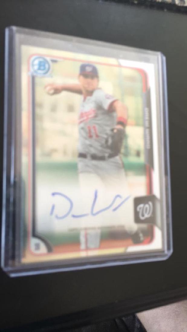 Drew Ward 2015 bowman chrome auto (1 of 2)