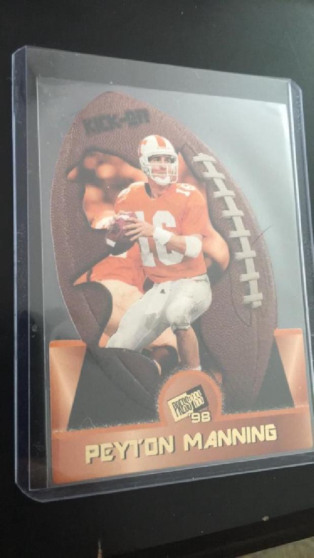 Peyton Manning 1998 press pass Kick Off RC (1 of 2)