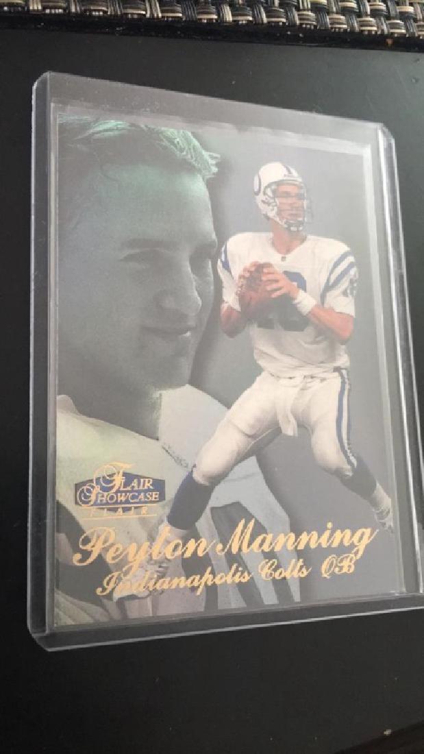 Peyton Manning 1998 Flair Showcase RC (1 of 2)