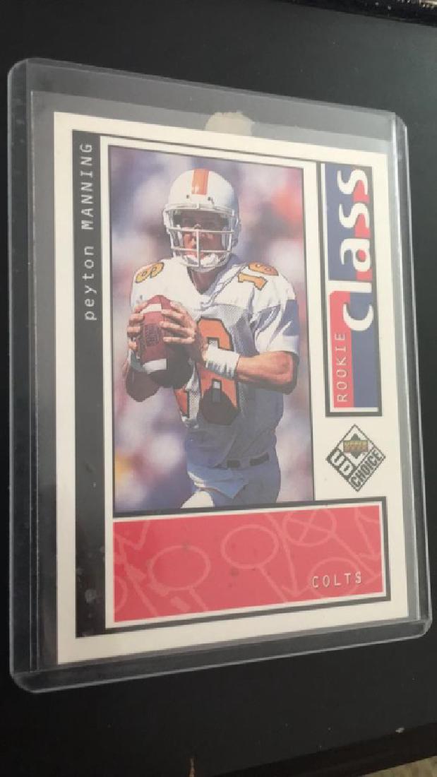 Peyton Manning 1998 UD choice RC (1 of 1)