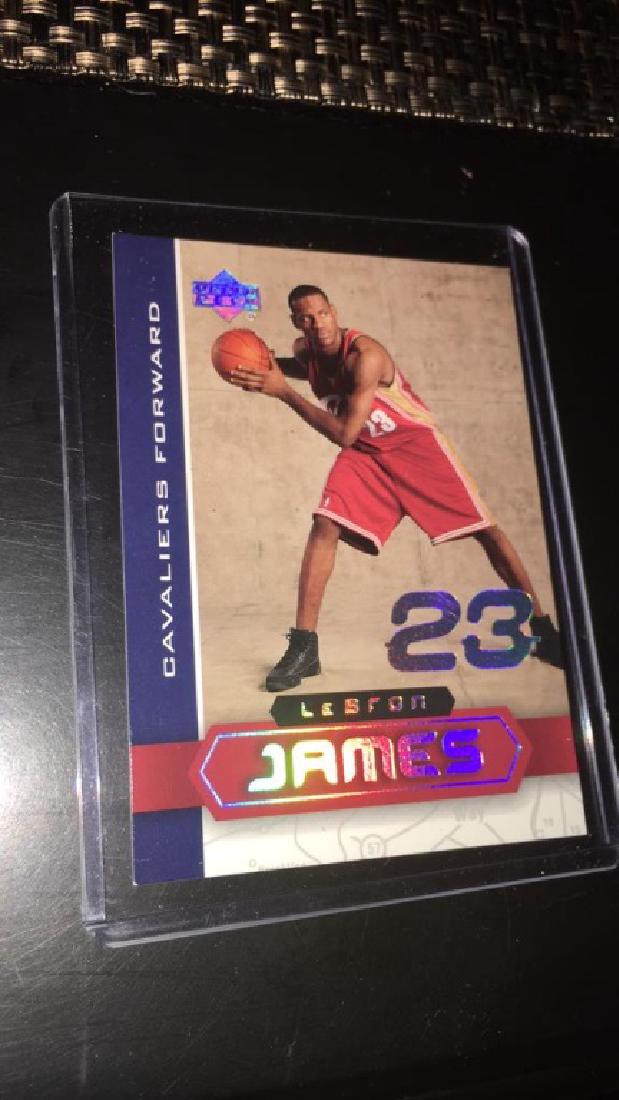 Lebron James UD superstar 2003 RC (1 of 2)