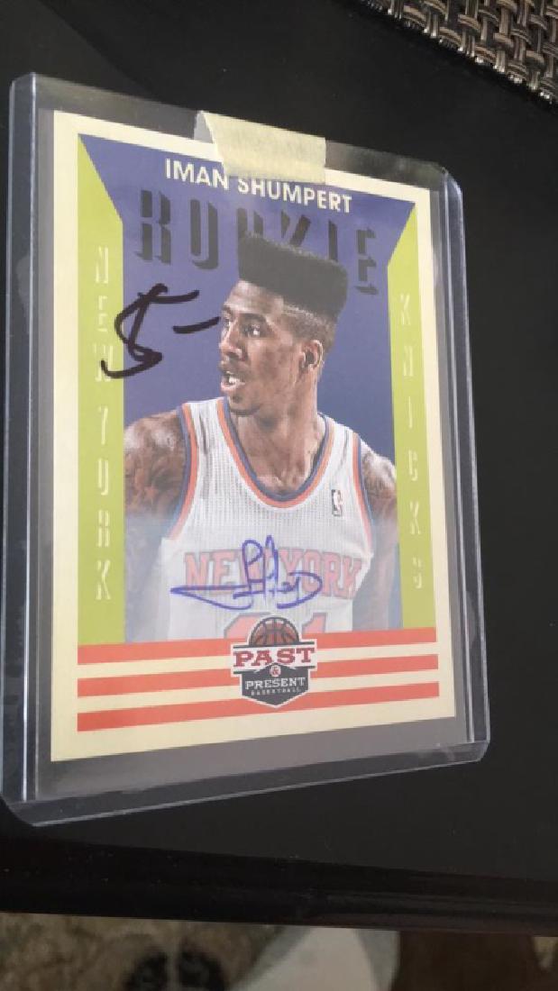 Iman Shumpert past present RC auto (1 of 2)