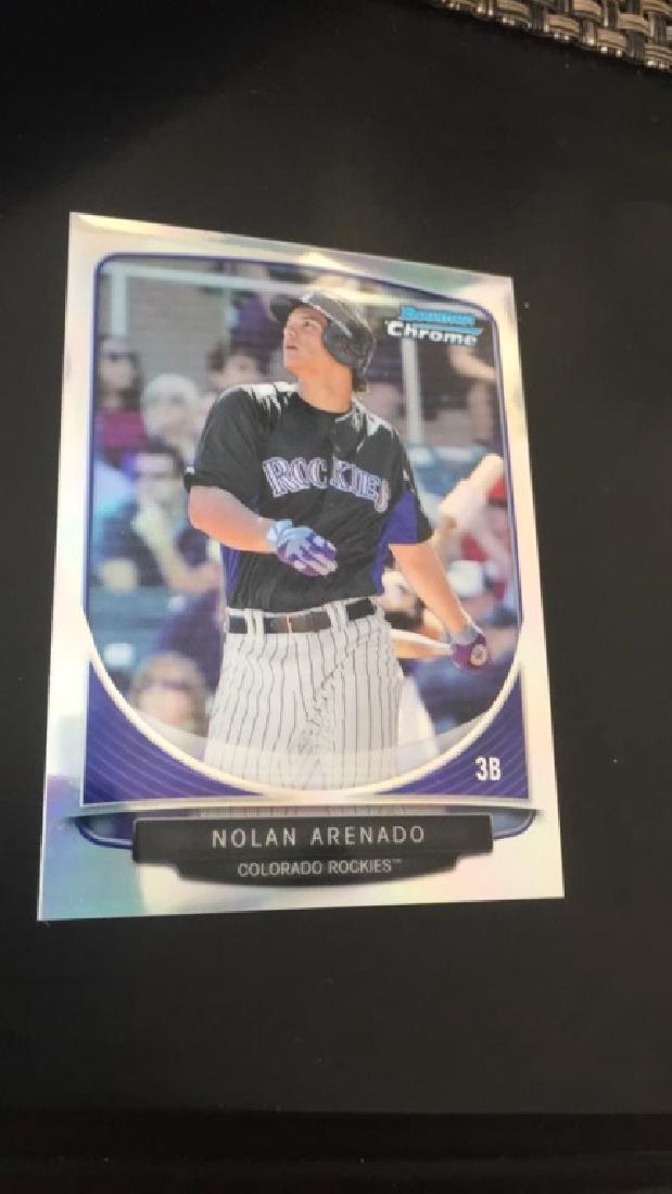 2013 Bowman Chrome Mini RC Nolan Arenado (1 of 1)