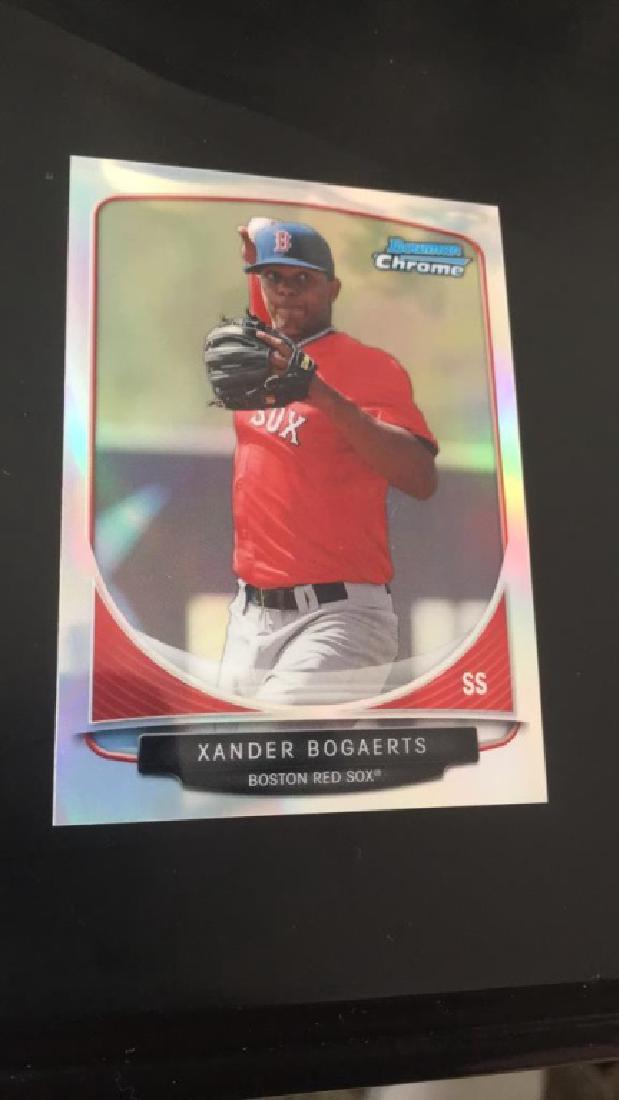 2013 Bowman Chrome Mini RC Xander Bogaerts (1 of 1)