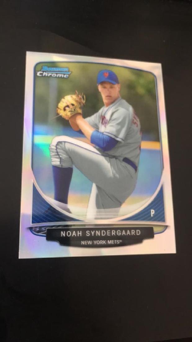 2013 Bowman Chrome Mini RC Noah Syndergaard (1 of 2)