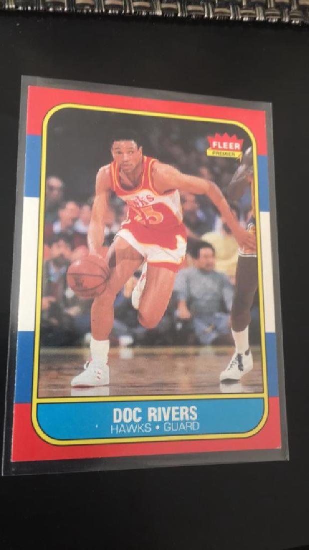 Doc Rivers 1986 Fleer RC (1 of 2)