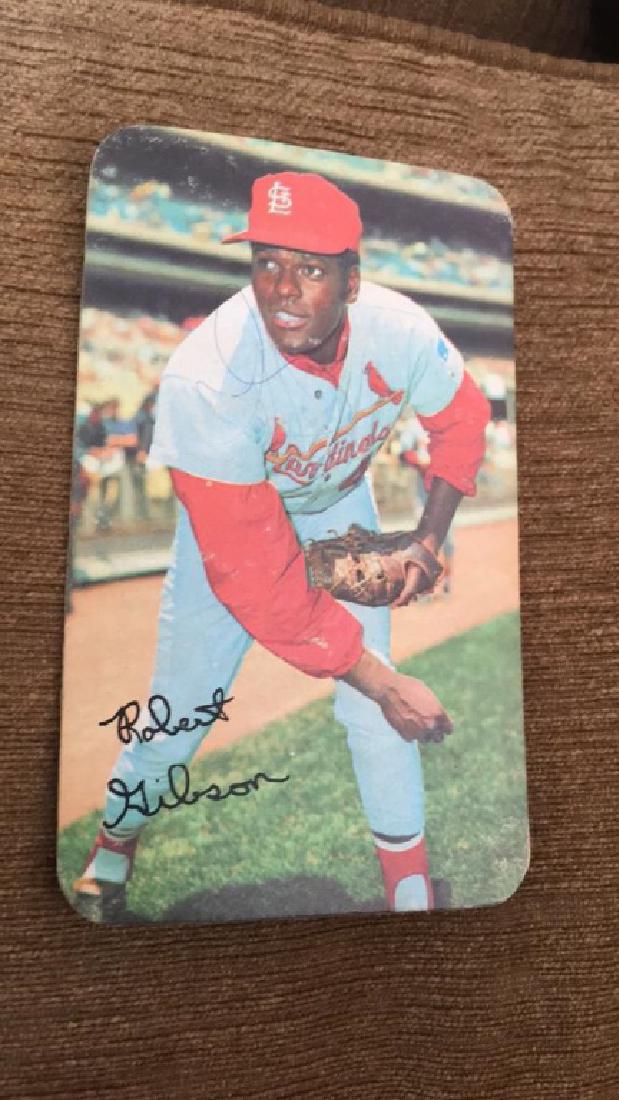 1970 Topps Super Bob Gibson (1 of 2)