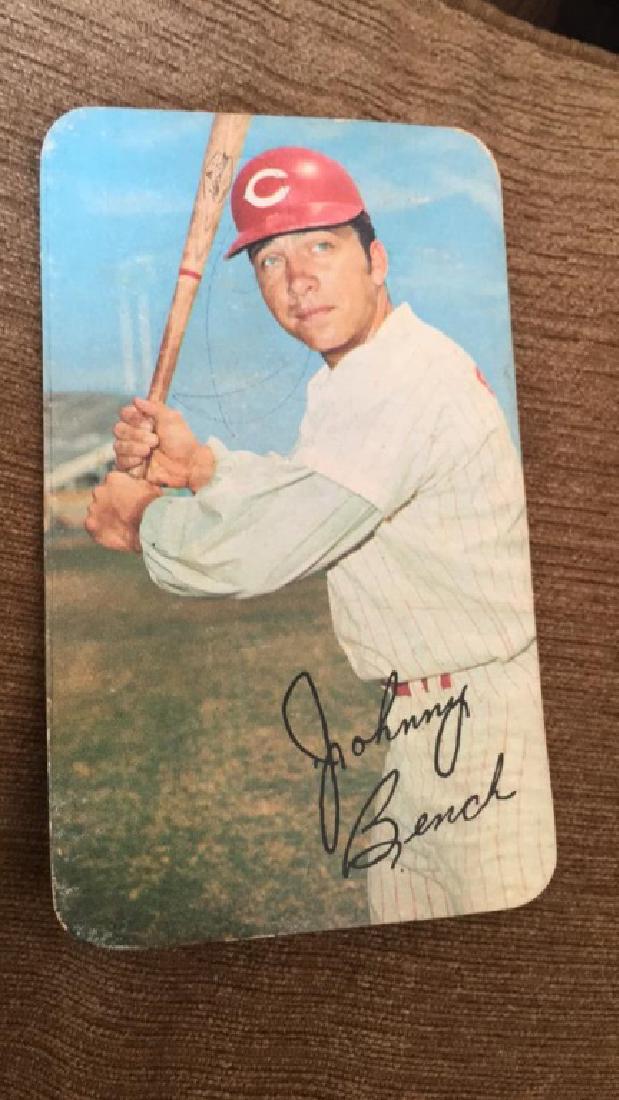 1970 Topps Super Johnny Bench (1 of 2)