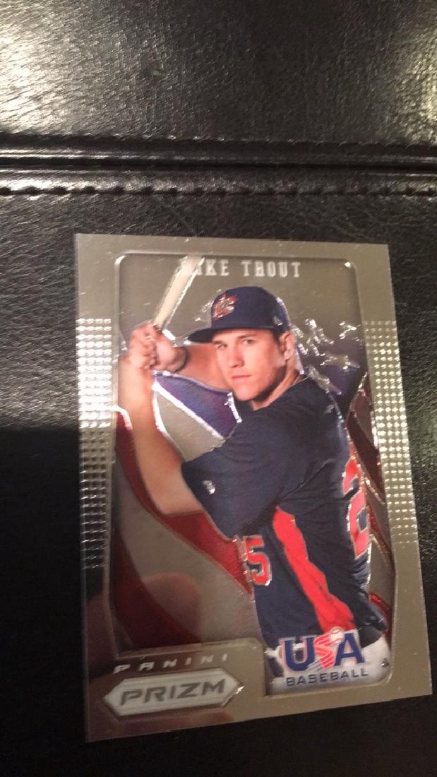 Mike Trout Prizm USA 2012 (1 of 2)