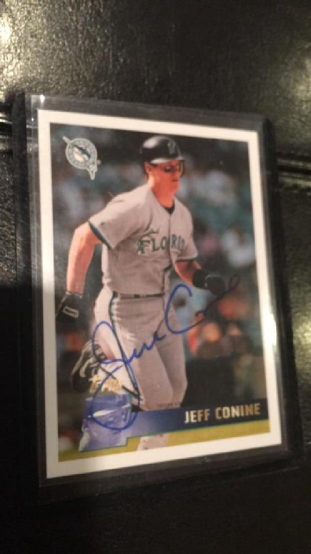 Jeff Conine 2016 Archives auto (1 of 1)