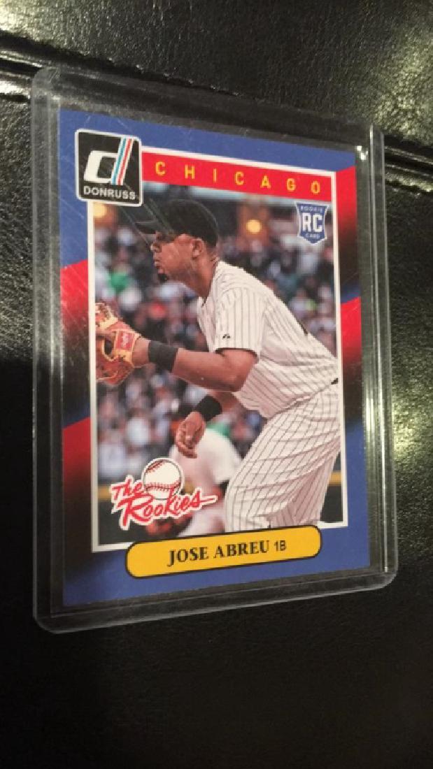 Jose Abreu 2014 Donruss RC: Jose Abreu 2014 Donruss RC