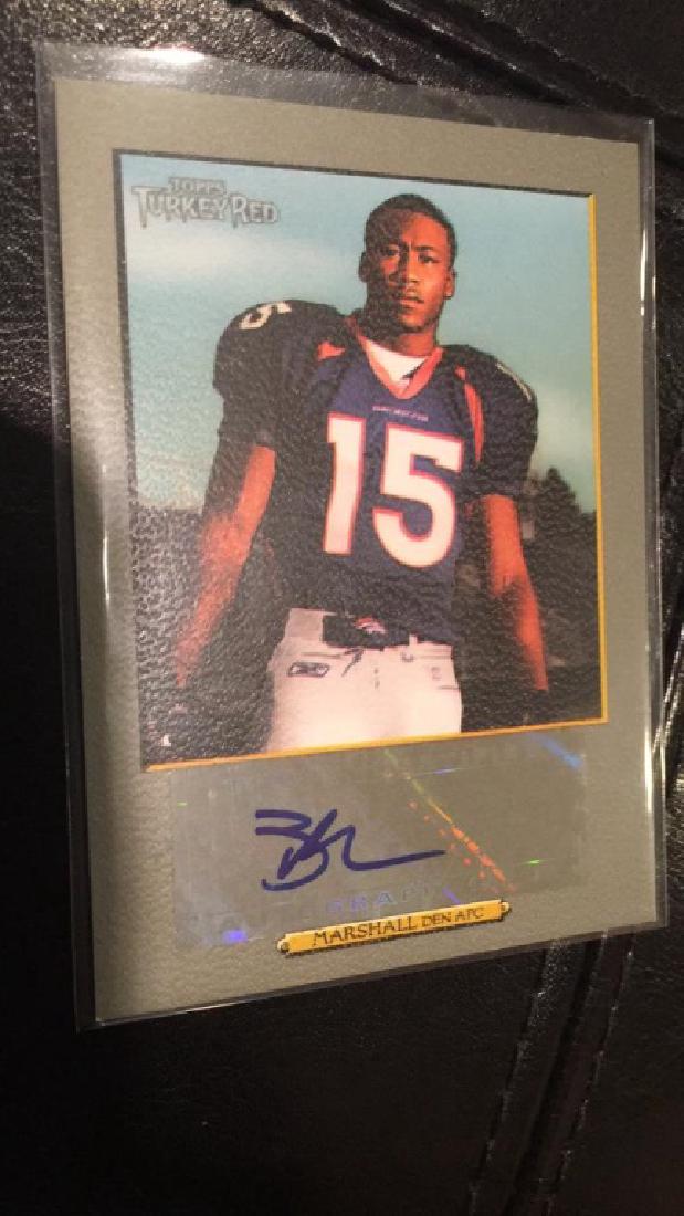 Brandon Marshall turkey red auto RC: Brandon Marshall turkey red auto RC