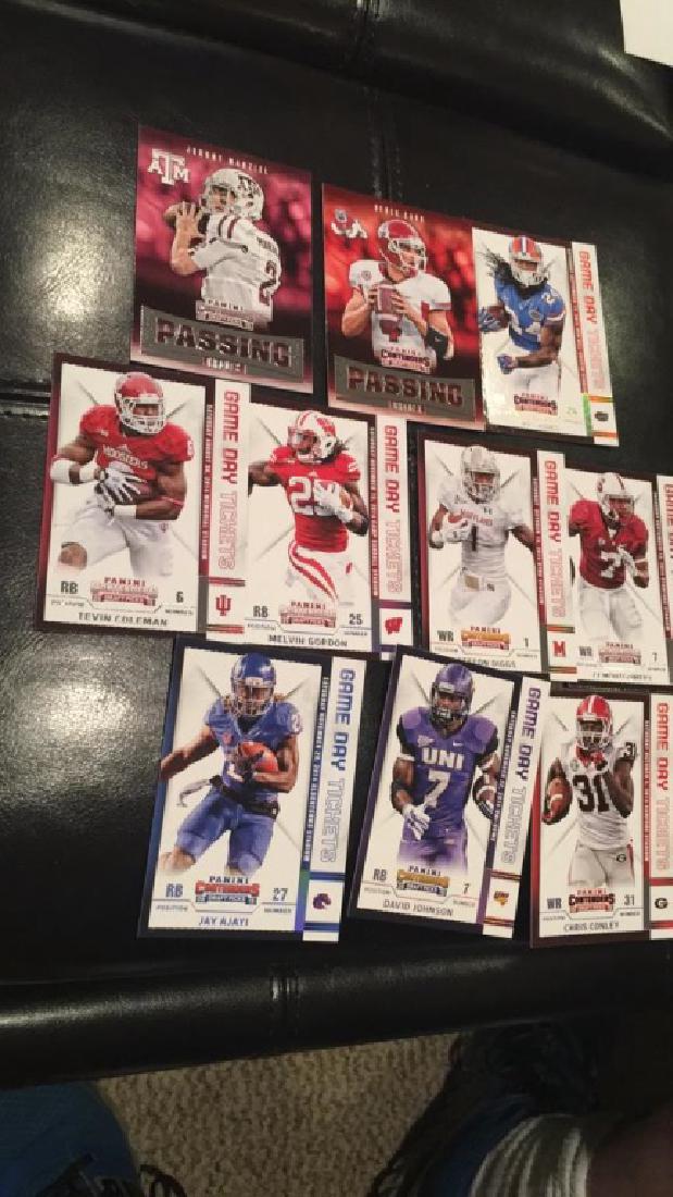 2015 contenders lot Manziel Derek car Matt Jones: time Montgomery digs Gordon Korman David Johnson awesome rookie lot