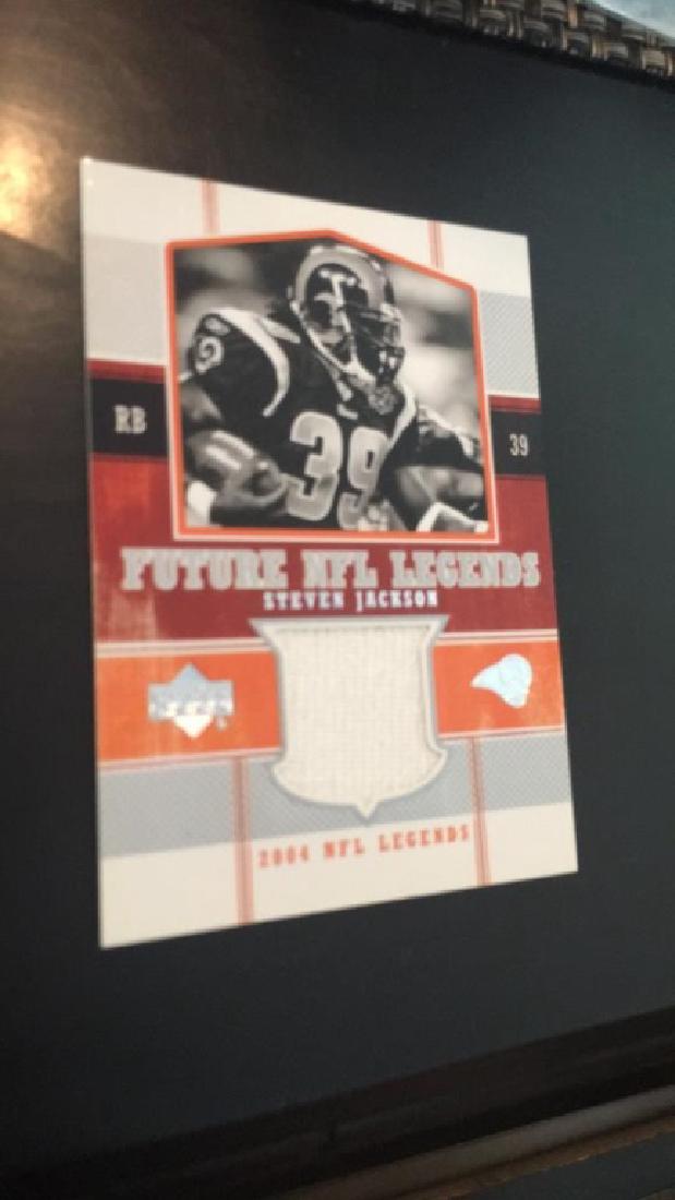 Steven Jackson UD Future legend RC jersey (1 of 1)
