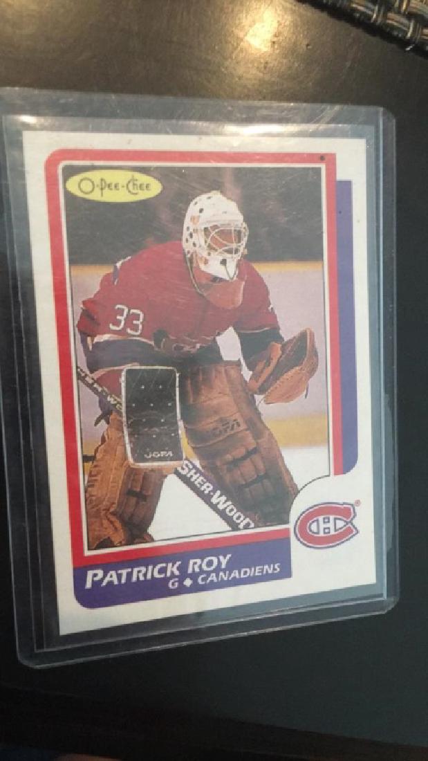 Patrick Roy 1986-87 O-Pee-Chee (1 of 2)