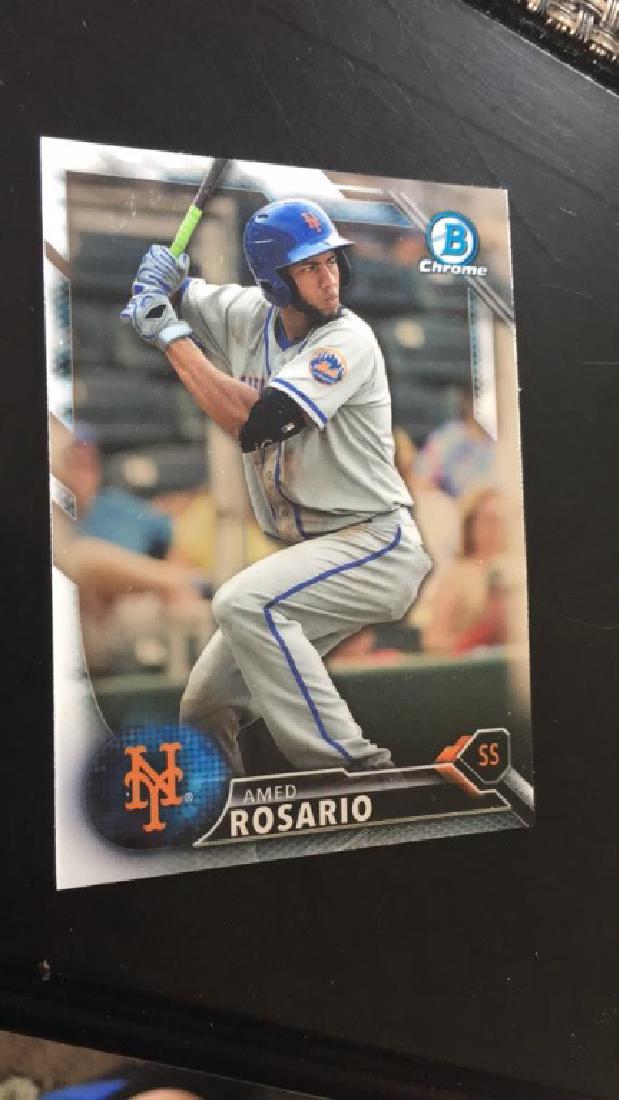Amed Rosario 2016 bowman chrome RC (1 of 2)