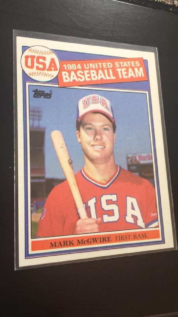 Mark McGwire 1984 Topps Olympic RC (1 of 4)