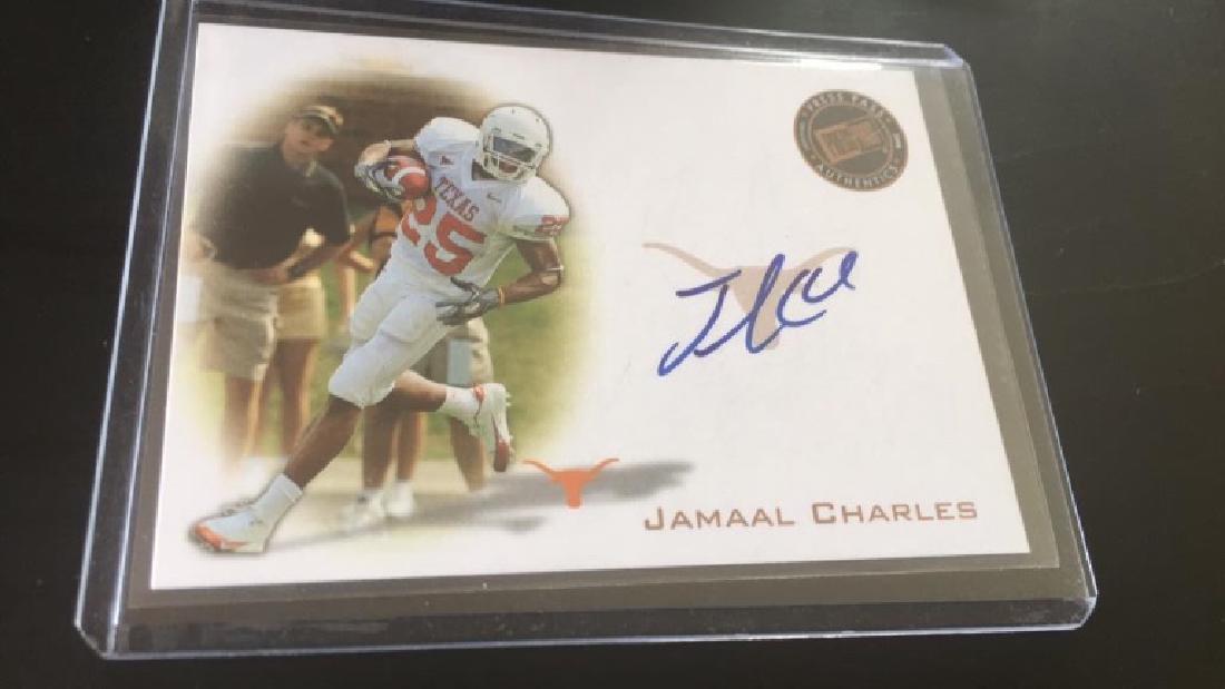 Jamaal Charles 2008 Press pass auto RC (1 of 2)