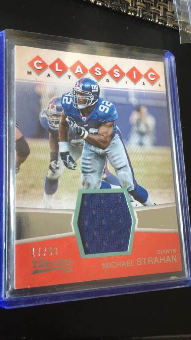 Michael Strahan 2016 classics material jersey /99 (1 of 2)