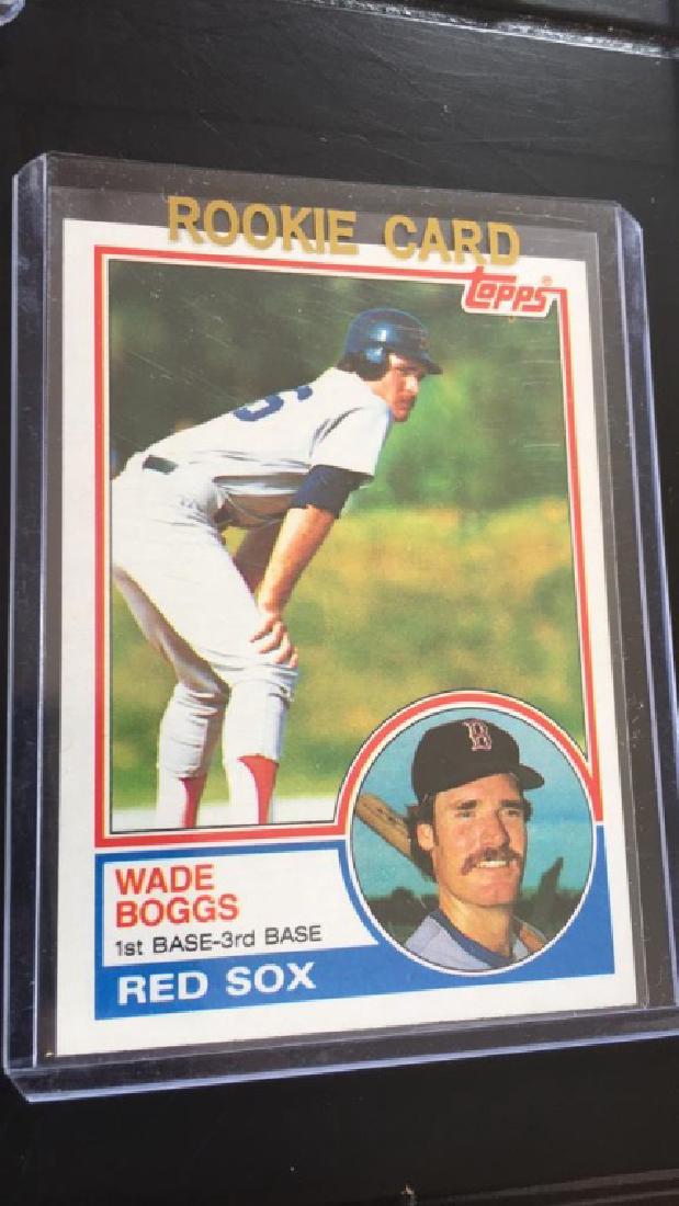 Wade Boggs 1983 Topps RC: Wade Boggs 1983 Topps RC
