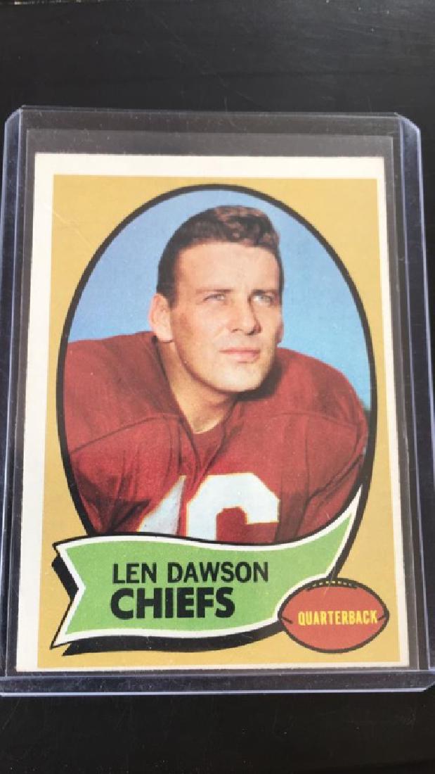 Len Dawson 1970 Topps (1 of 2)