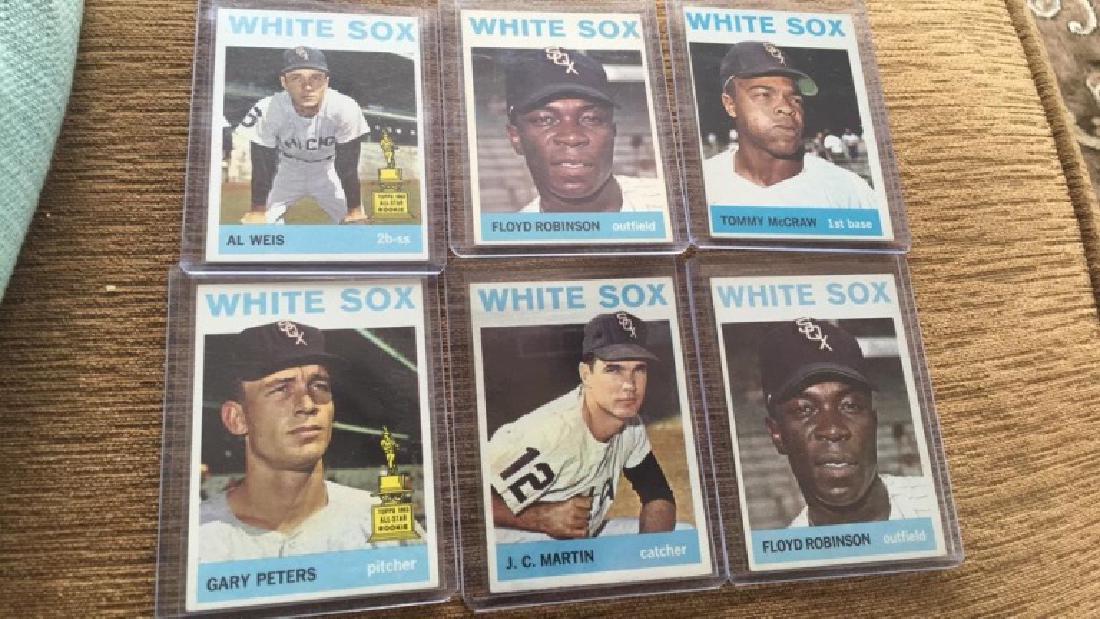 1964 Topps White Sox lot Gary peters Floyd: Robinson and more