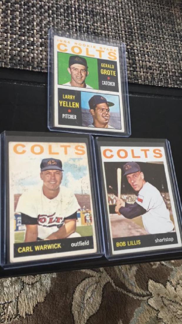1964 Tops Houston colt 45s lot (1 of 2)