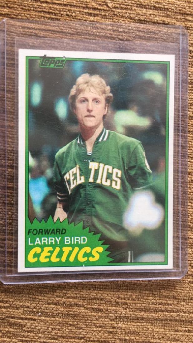 Larry Bird 1981-82 Topps (1 of 2)