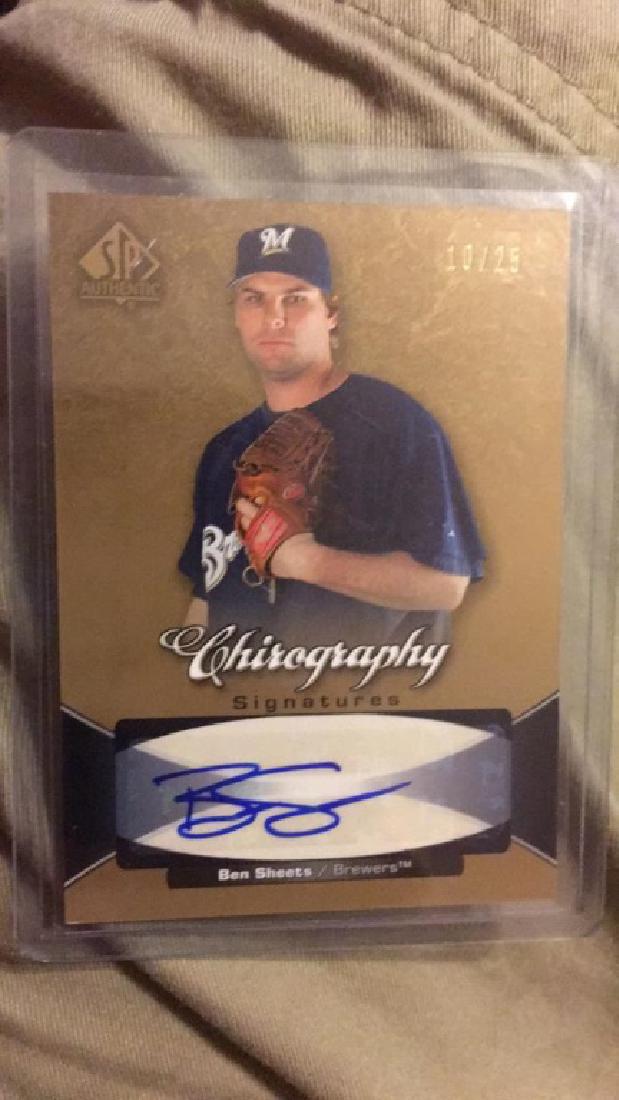 Ben sheets auto sp /25 (1 of 1)