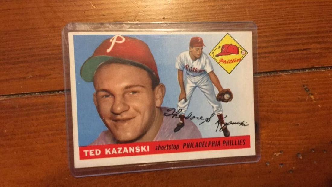 Ted Kazanski 1955 Topps (1 of 2)