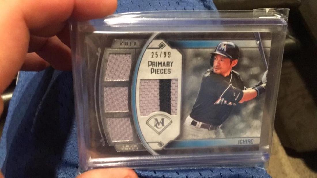 Ichiro Suzuki 2017 Topps museum primary pieces (1 of 3)
