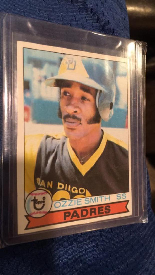 Ozzie Smith 1979 Topps RC real sharp nice shape (1 of 3)