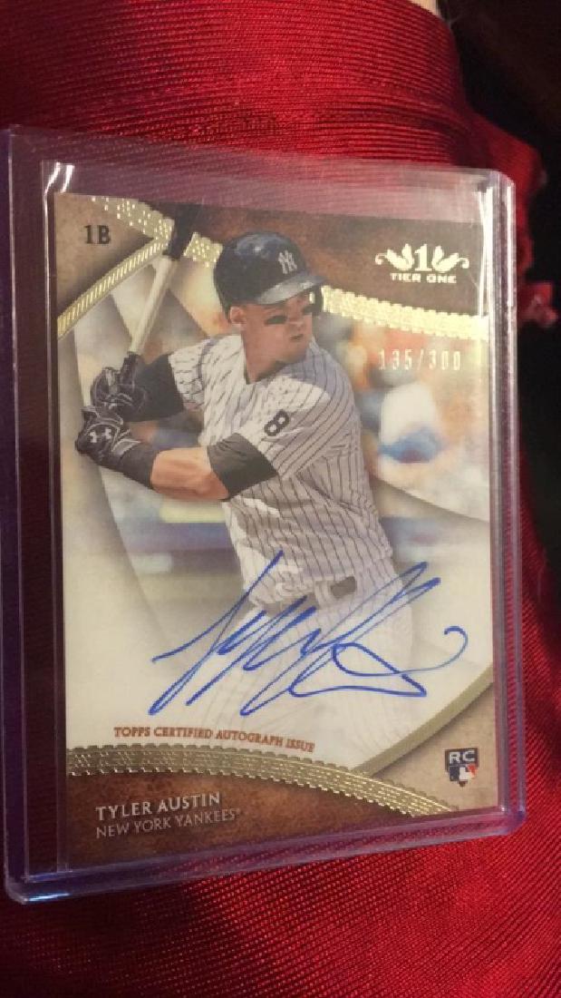 Tyler Austin 2017 Tier one RC auto /300 (1 of 2)