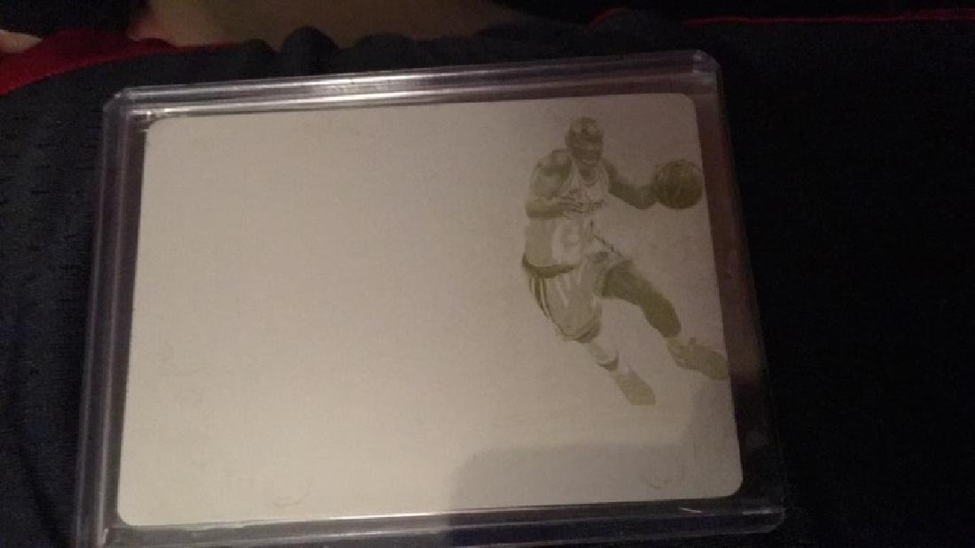 Tim Hardaway National Treasures yellow plate 1/1: Tim Hardaway National Treasures yellow plate 1/1