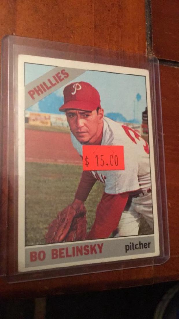 Bo Belinsky 1966 Topps SP #506: Bo Belinsky 1966 Topps SP #506