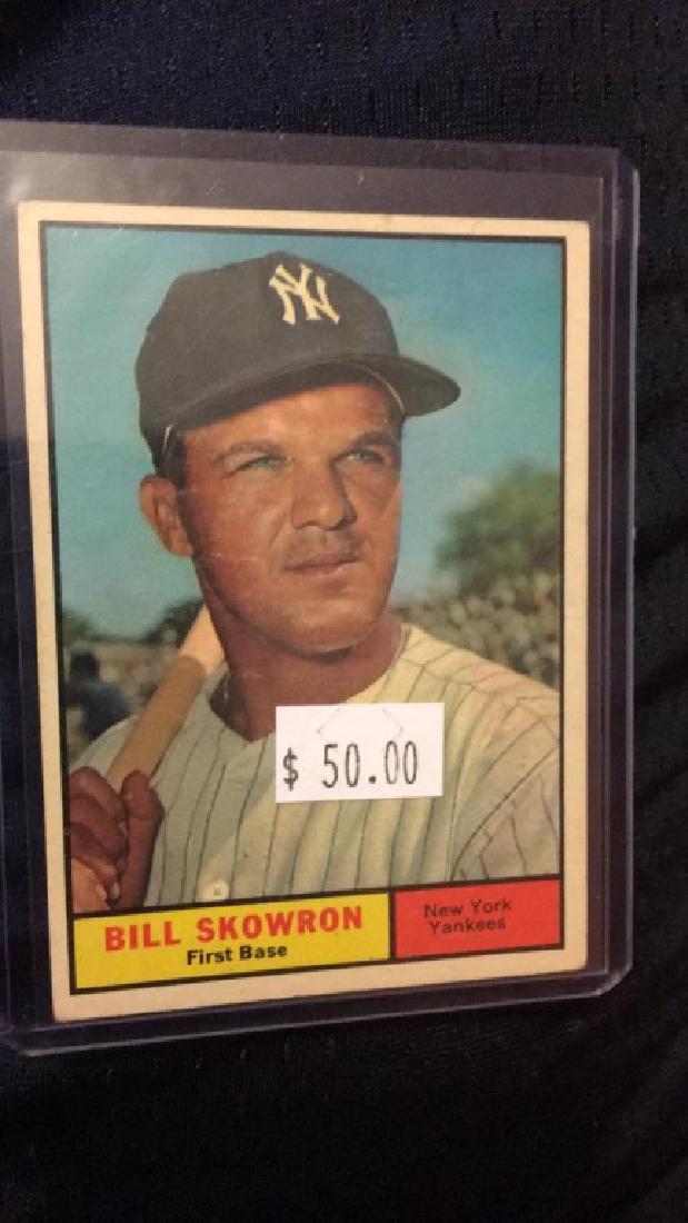 Bill Skowron 1961 Topps SP #371 (1 of 2)