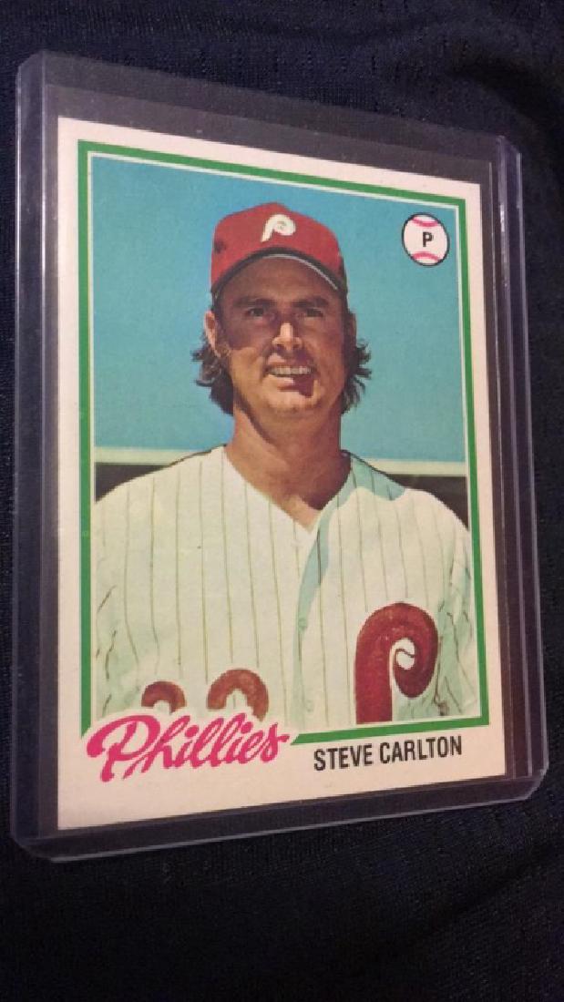 Steve Carlton 1978 Topps (1 of 2)