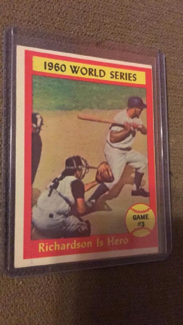 1960 Topps Richardson is a hero number 308 (1 of 2)