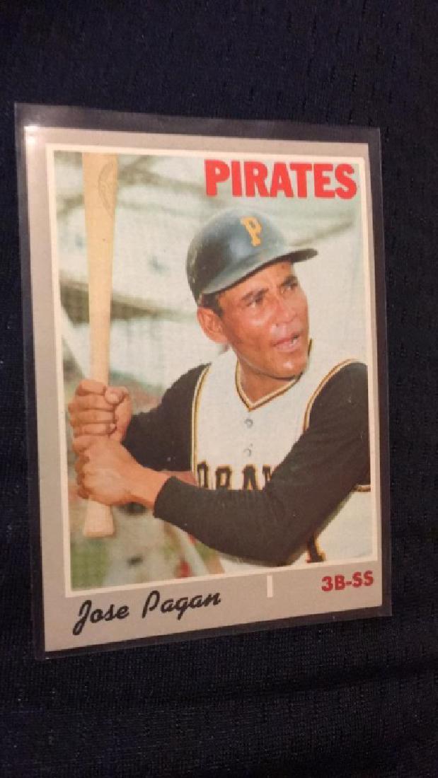 Jose Pagan 1970 Topps Hi number: Jose Pagan 1970 Topps Hi number