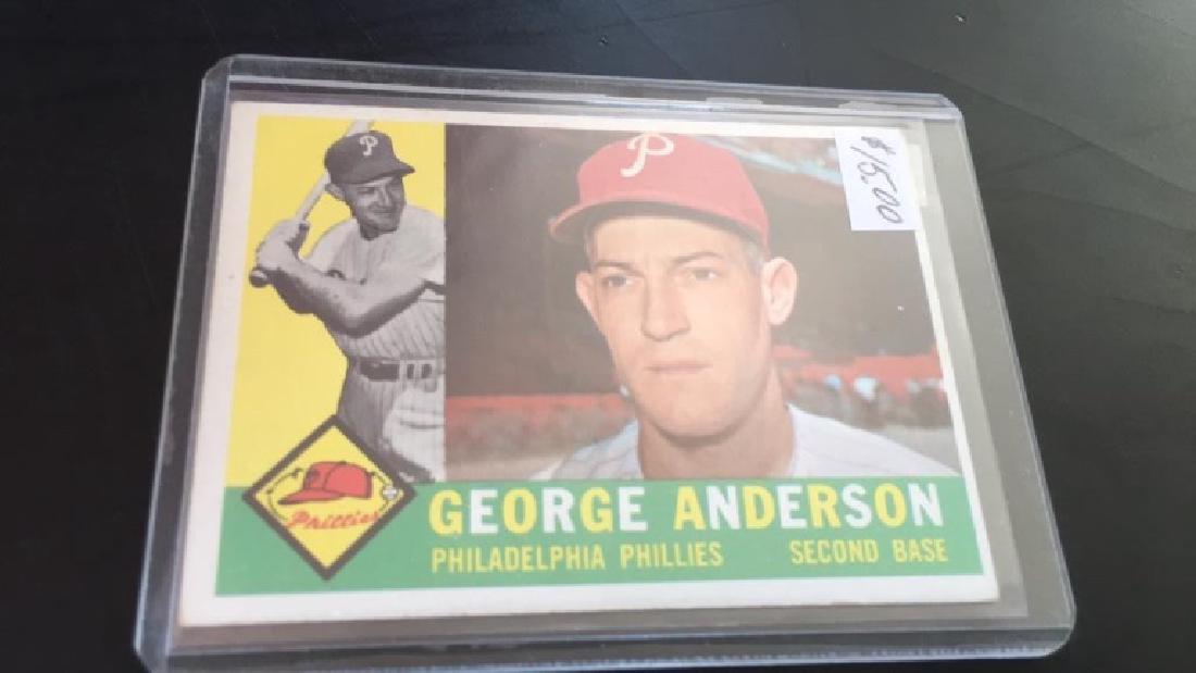 George Sparky Anderson 1960 Topps (1 of 2)
