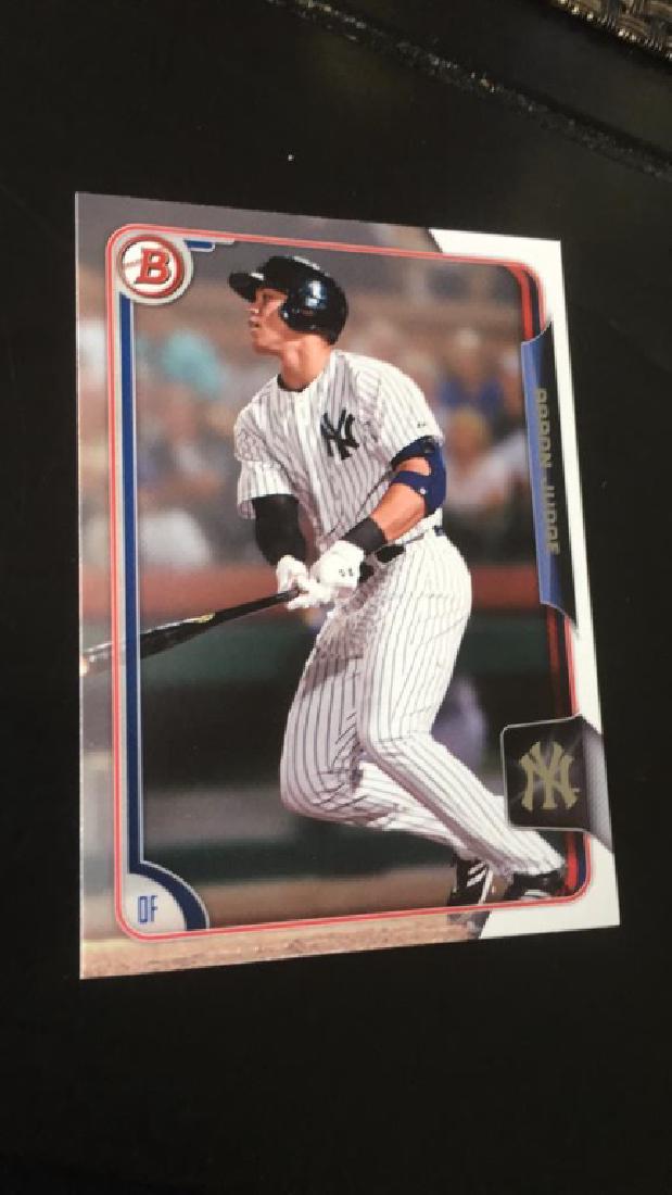 Aaron Judge 2015 Bowman RC (1 of 2)