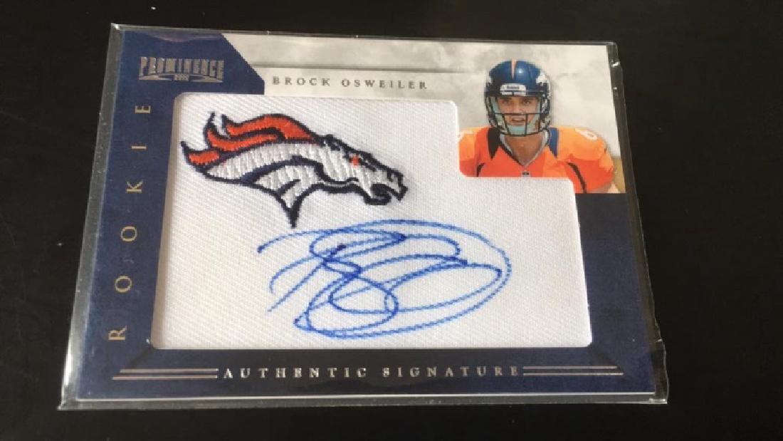 Brock Osweiler 2012 Prominence auto RC /60 (1 of 2)